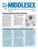 This Month at Middlesex: February 2013